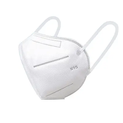 N95 maske, beş katmanlı, tek tek paketli, toz geçirmez, 50 adet