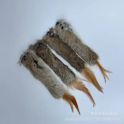 Natural Gall Fruit and Rabbit Fur Cat Toy, Silent - 7