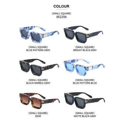 Millionär-Stil Herren-Sonnenbrille mit UV-Schutz - 4