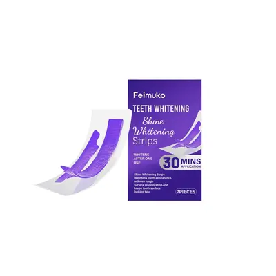 Feimuko Purple Tooth Stickers Cross-Border Exclusive Teeth Whitening Cleaning Tooth Stain Removal, Minimum Order 3 Pieces, Direct Factory Supply - 6