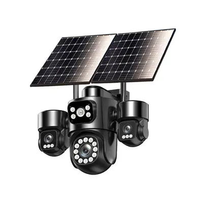 5G-Solar-Überwachungskamera, 20-fach Zoom, Outdoor 360 Grad, ohne Strom und Netz