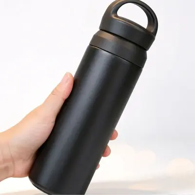 500ml termos araba bardağı paslanmaz çelik - 9