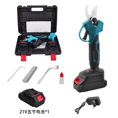 Rechargeable Lithium Electric Pruning Shears, Portable Garden and Fruit Tree Pruner - 9