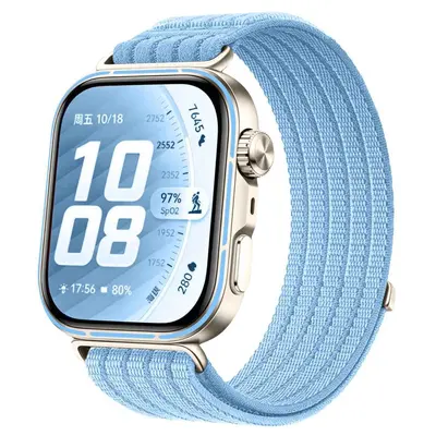 Woven Nylon Strap for Huawei Fit5 Pro, Five-Ring, Breathable - 13