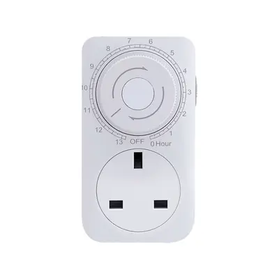 Mechanical Timer Socket, British Standard - 6