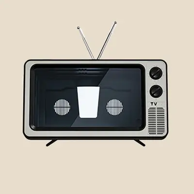 Cep telefonu ekran büyüteci 3D video büyüteç TV dramaları izlemek için, yaratıcı retro TV süsleri sınır ötesi - 13