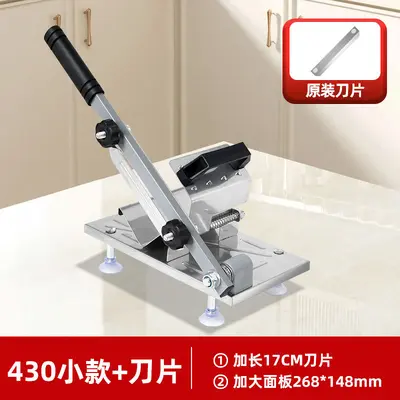 Wholesale factory direct home type meat slicer multifunctional stainless steel meat slicer beef and lamb meat roll fatty beef meat slicer - 12