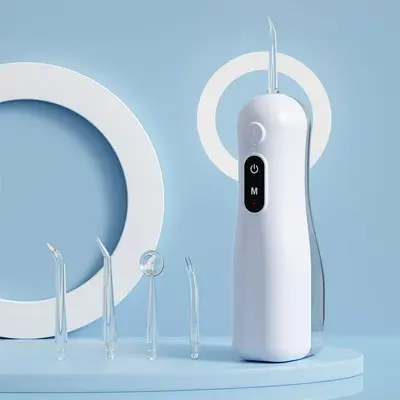 Sınır ötesi elektrikli diş irrigatörü üretici doğrudan tedarik taşınabilir ağız temizleme cihazı küçük ev tipi USB şarjlı diş temizleme cihazı