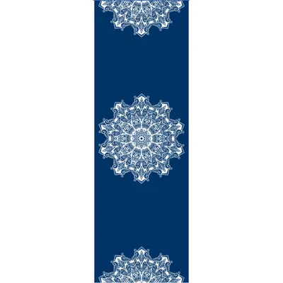 Yoga matı havlusu, ultra ince lif, kaymaz, ter emici - 8