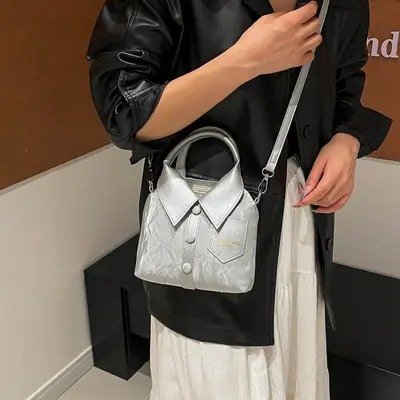 Women's Small Korean-Style Single-Shoulder Crossbody Bag - 5