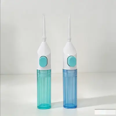 WATER FLOSS Taşınabilir Diş Duşu, Manuel ve Seyahat Modeli - 6