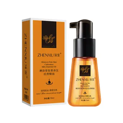 Zhenxiu Fas argan yağlı saç bakım yağı, boya ve kimyasal işlem onarıcı - 7