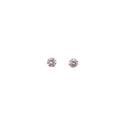 S925 Sterlingsilber Ohrstecker, 3-10mm Zirkonia