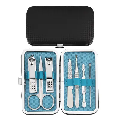 7-Piece Manicure Pedicure Set with Nail Scissors - 7