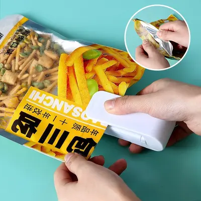 迷你封口机零食真空封口机迷你小型塑封机包装家用塑料袋食品保鲜 - 5