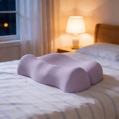 Memory Foam Cervical Pillow, Neck and Spine Support for Home - 9