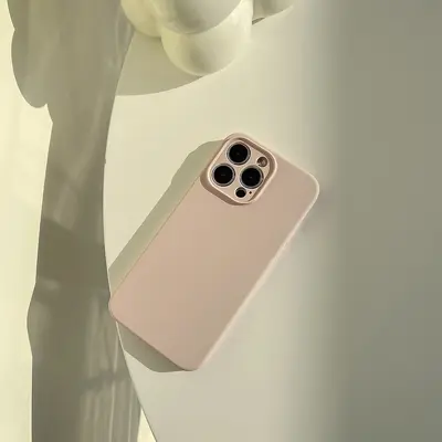 iPhone 16 Liquid Silicone Phone Case, Pure Colour, Compatible with 14 Plus - 9