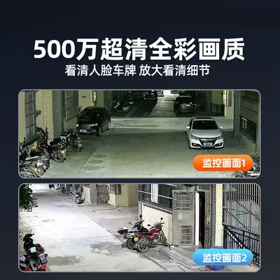 Qiao An 360° kablosuz kamera gece görüşlü HD - 5