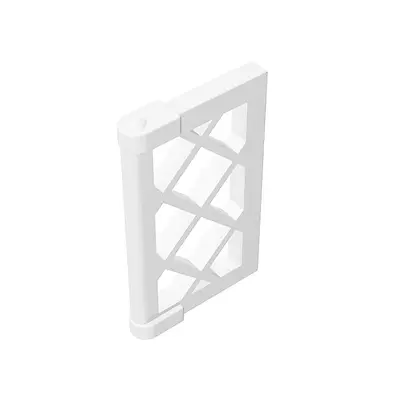 MOC 60607 Küçük Yapı Blok Parçaları 1x2x3 Izgara Pencere, 50 g - 8