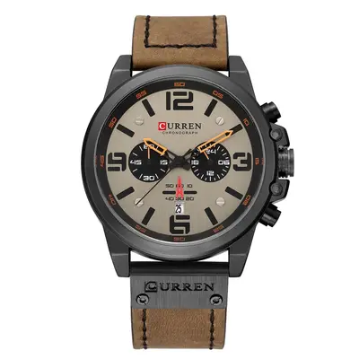 CURREN 8314 erkek saati, kronograf, su geçirmez - 11