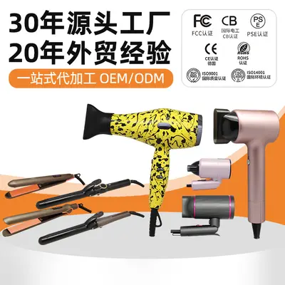 Wall-Mounted Foldable Portable Hair Dryer for Home and Hotel Use