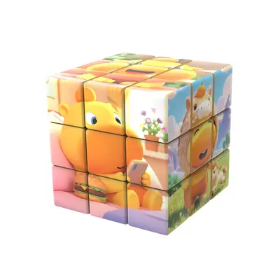 3x3 Rubik küpü, yarışma seviye zauberkubus çocuklar için