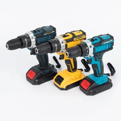 Multifunctional hand electric drill, dual-speed, impact drill set