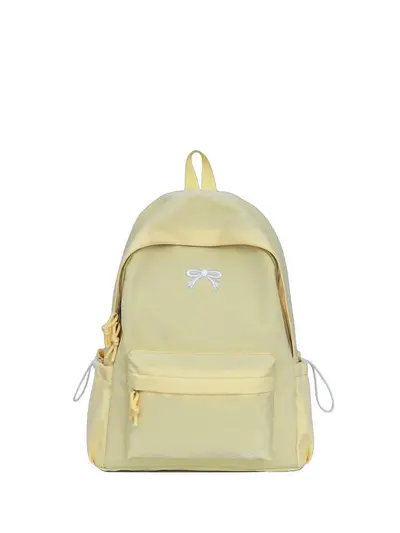 Women's Large Capacity Backpack with Bow, School and Travel - 9