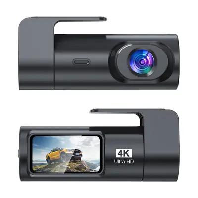 Dual recording dash cam, 4K, WiFi, front-rear