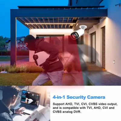 Gözetim seti CCTV kamera fabrikası AHD KIT kamera 4 yönlü 8 yönlü güvenlik kamera seti