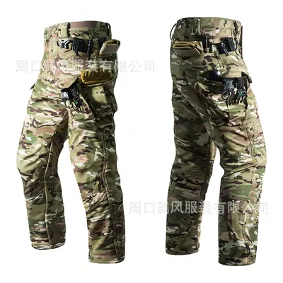 IX7 Fleece Softshell Pants, Waterproof and Windproof, Outdoor - 6