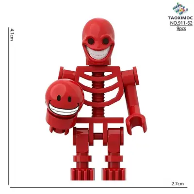 Pixel People World Verity Monster Building Block Figure - 8