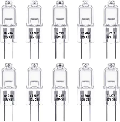 G4 Halogenlampe 12V 20W, Niederspannung, Stiftsockel