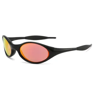 Oval Retro Sunglasses for Outdoor and Cycling, Model 9133 - 4