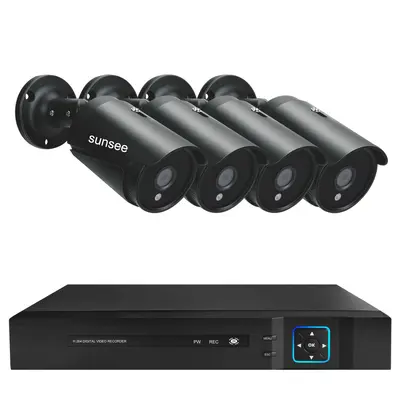 AHD TVI 4-in-1 kamera izleme seti, 4 ve 8 kanallı seçenekleri