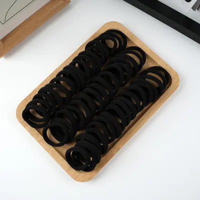 Korean-Style Seamless Hair Bands, 100 Pieces, High Elasticity