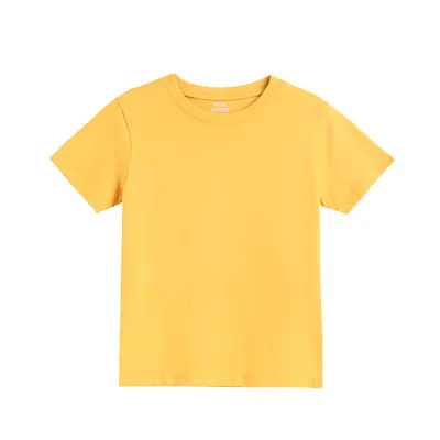 Kinder-T-Shirt aus 100% Baumwolle, kurzarm, 180 g, einfarbig - 9