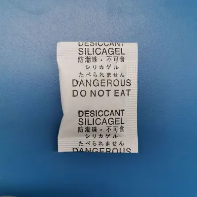 DMF içermeyen silika jel nem alıcı, giyim ve elektronik için