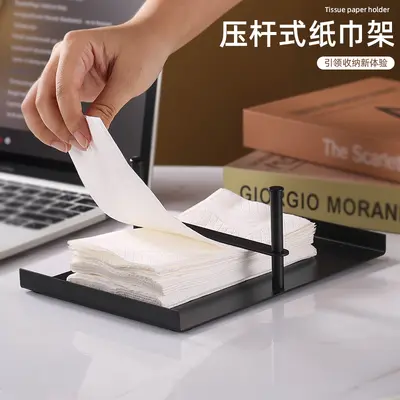 Floating Tissue Holder for Restaurants, Decorative Napkin Storage Box