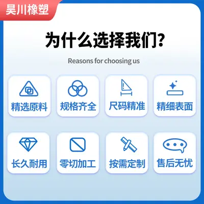 Custom silicone rubber parts, molded production