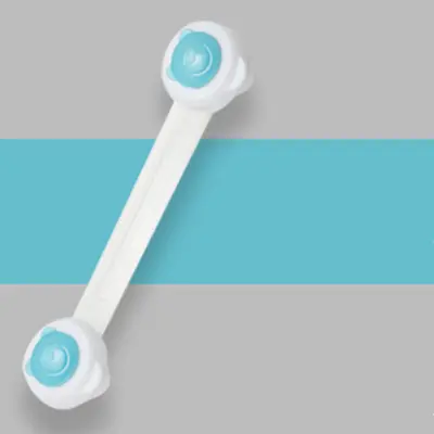Transparent long lock child safety products mother and baby products home multifunctional safety lock refrigerator lock bear long