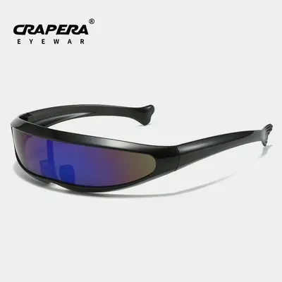 Dolphin Fish-Shaped Sunglasses X-Men Style for Outdoor Sports and Cycling