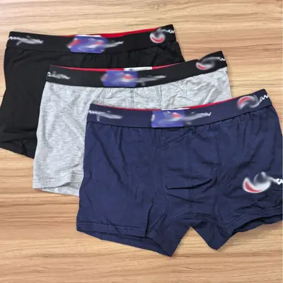Herren-Boxershorts aus 100% Baumwolle, atmungsaktiv, Sportmodell