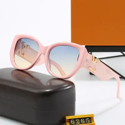 Model 6265 Large Frame Cat-Eye Sunglasses, UV400 Protection - 8