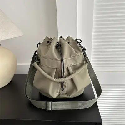 Damen-Beuteltasche, großes Fassungsvermögen, koreanischer Stil