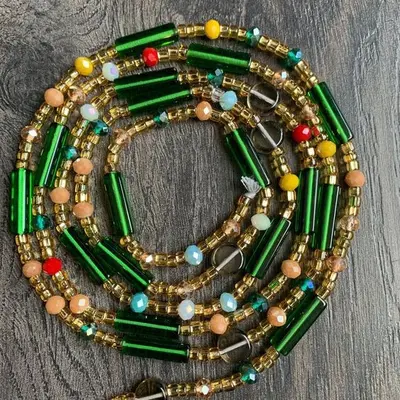 European-Style Waist Chain, Handmade Beach Waist Beads
