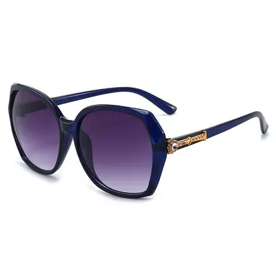 2026 Women's Toad-Style Sunglasses, Irregular Large Frame - 9
