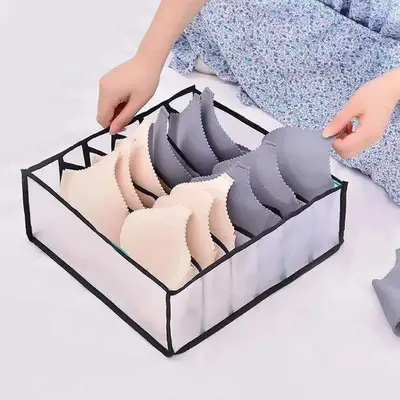 Dessous-Aufbewahrungsbox Schubladentyp Kleidung BH Drei-in-eins Trennbox Socken-Organizer Schrankwunder mit Fächern