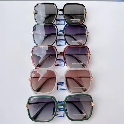 New Korean style fashion women's sunglasses, polarized sunglasses, essential sun colors for travel and outdoor activities