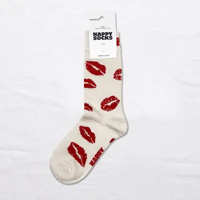 Happy Sock kadın orta boy karikatürlü çorap, akademik tarz - 12